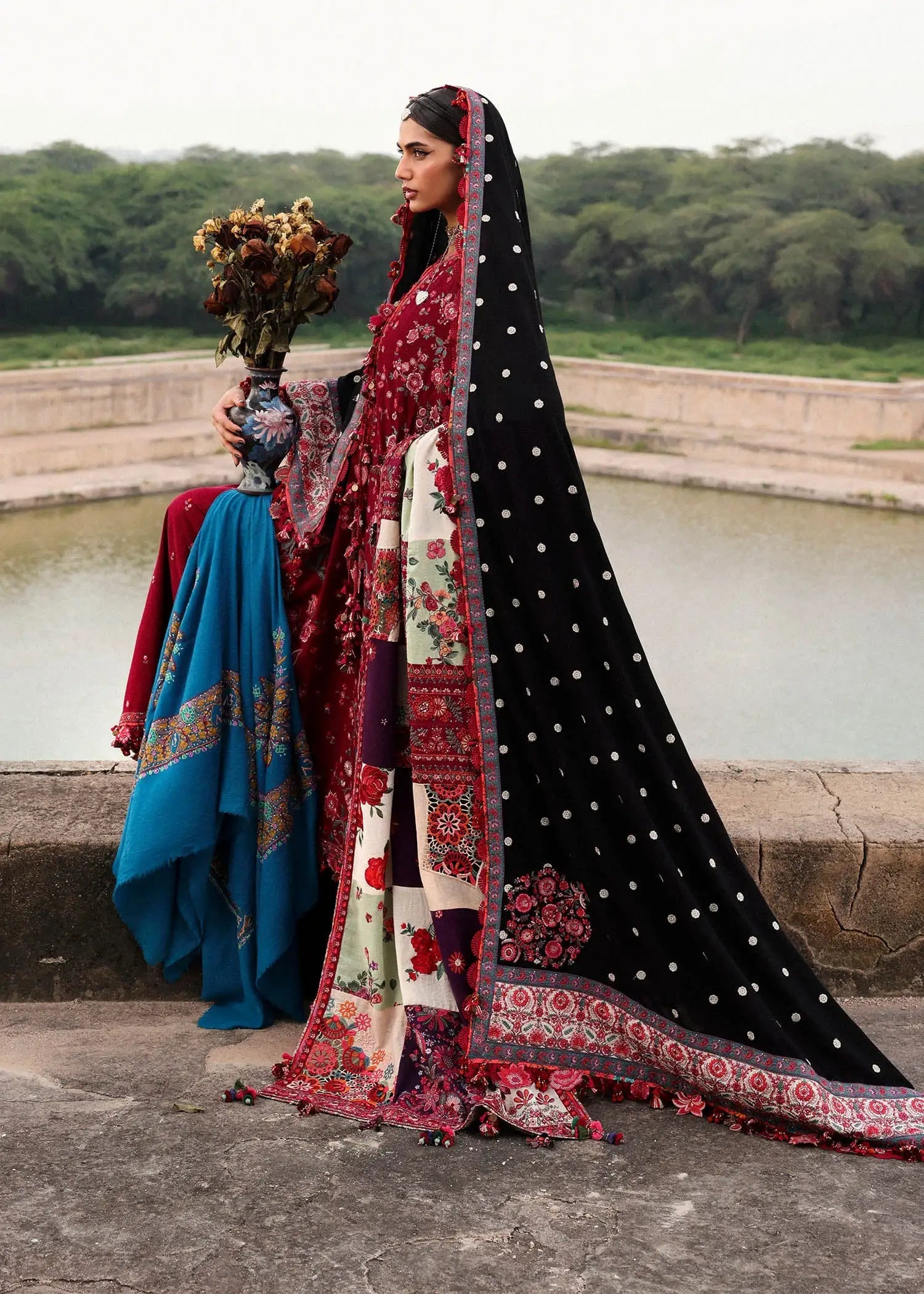 HUSSAIN REHAR | KARANDI UNSTITCHED '25 - PANKHURI