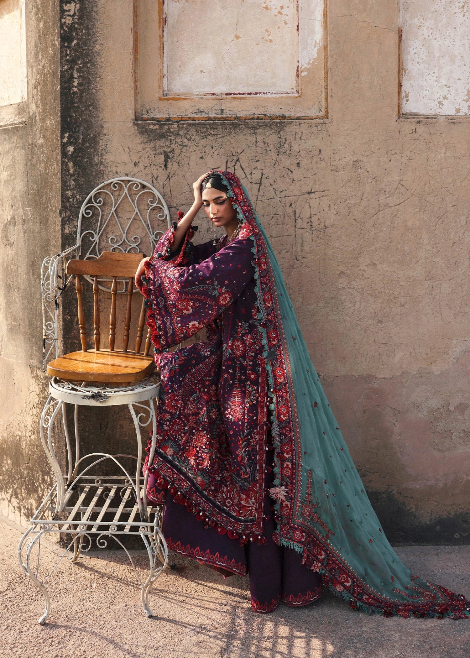 HUSSAIN REHAR | KARANDI UNSTITCHED '25 - SULTANA