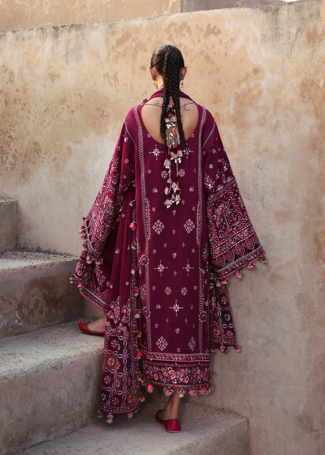 HUSSAIN REHAR | KARANDI UNSTITCHED '25 - NARGIS