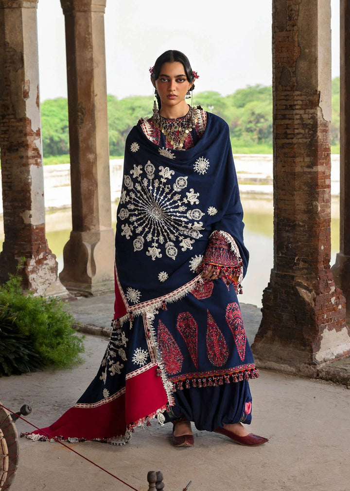 HUSSAIN REHAR | KARANDI UNSTITCHED '25 - GULBANO