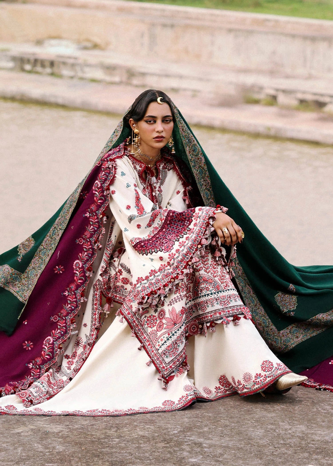 HUSSAIN | REHAR KARANDI UNSTITCHED '25 - AFSANEH