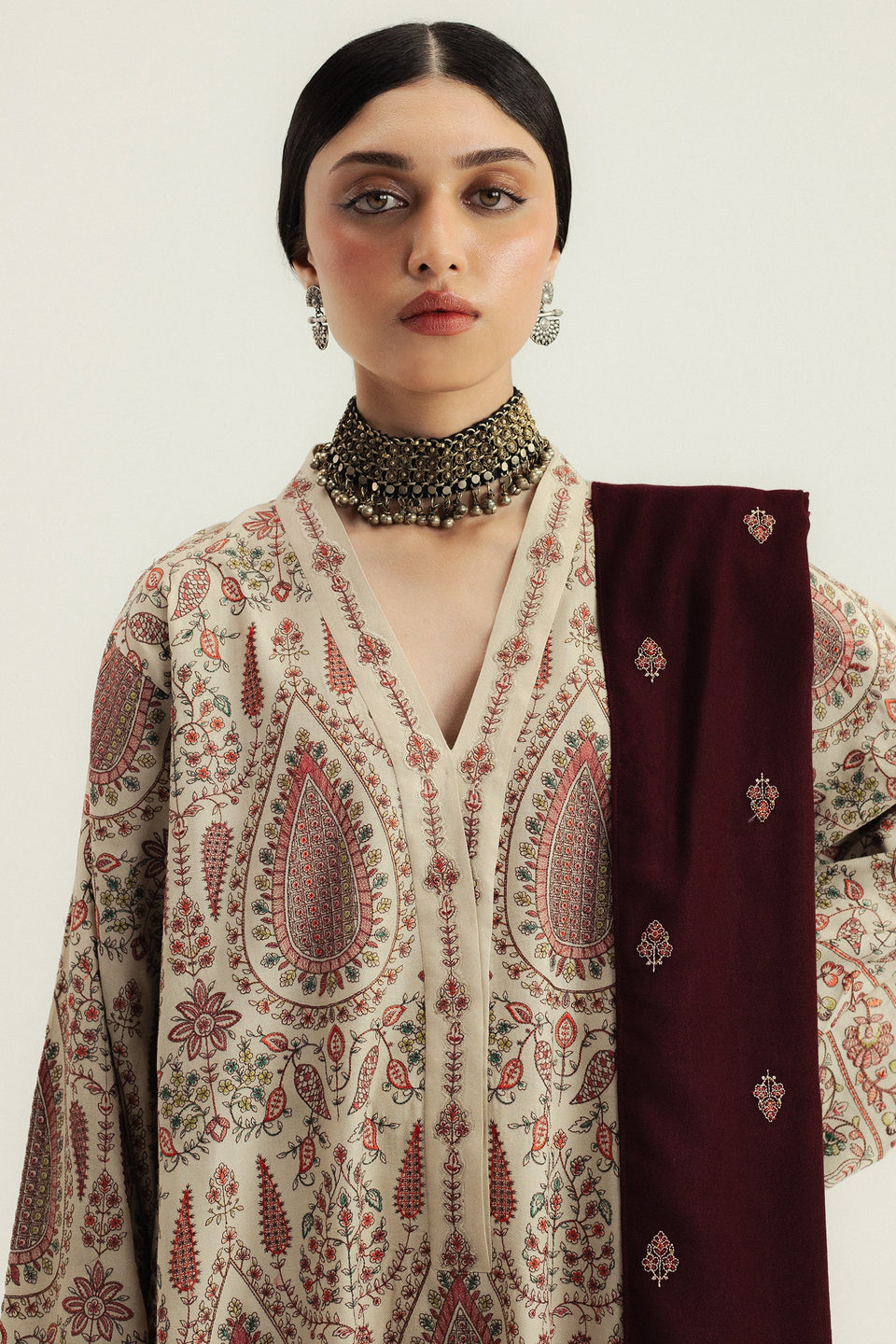 ZARA SHAHJAHAN | WINTER UNSTITCHED '25 - KEL