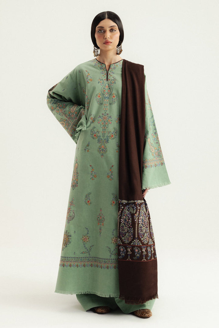 ZARA SHAHJAHAN | WINTER UNSTITCHED '25 - KERAN