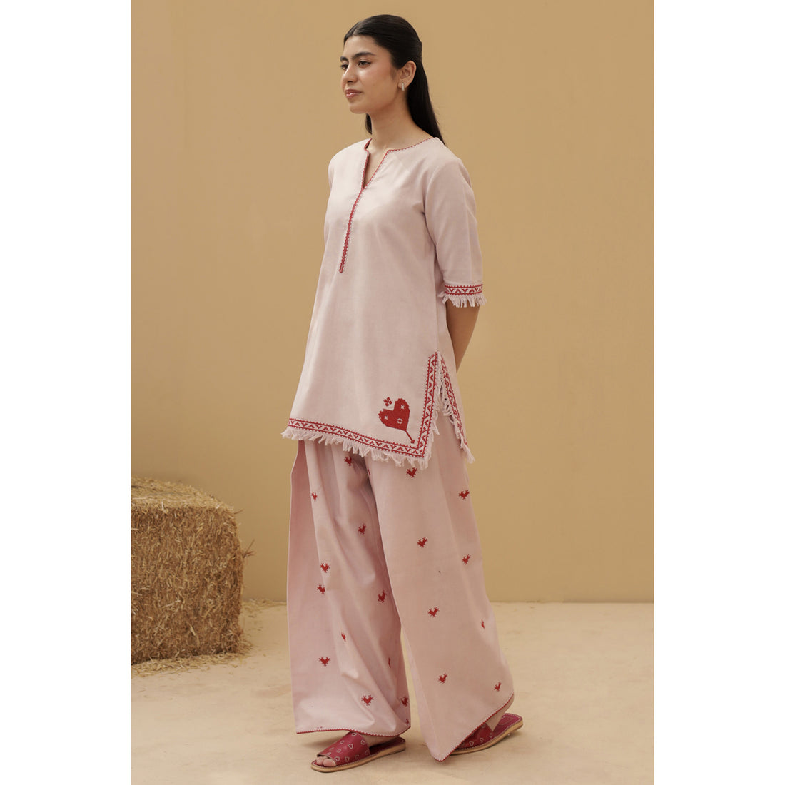 DYOT | FALL WINTER '25 - PALE BLUSH OUTFIT