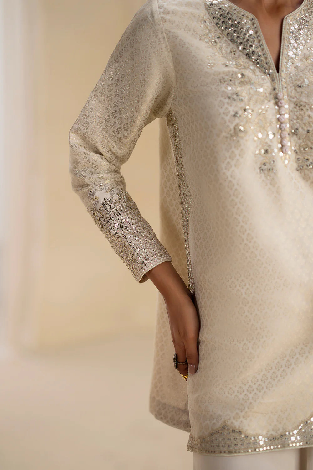 Ethnc| Boutique Collection AW '25 Drop II - EMBROIDERED SUIT | E0904/104/006