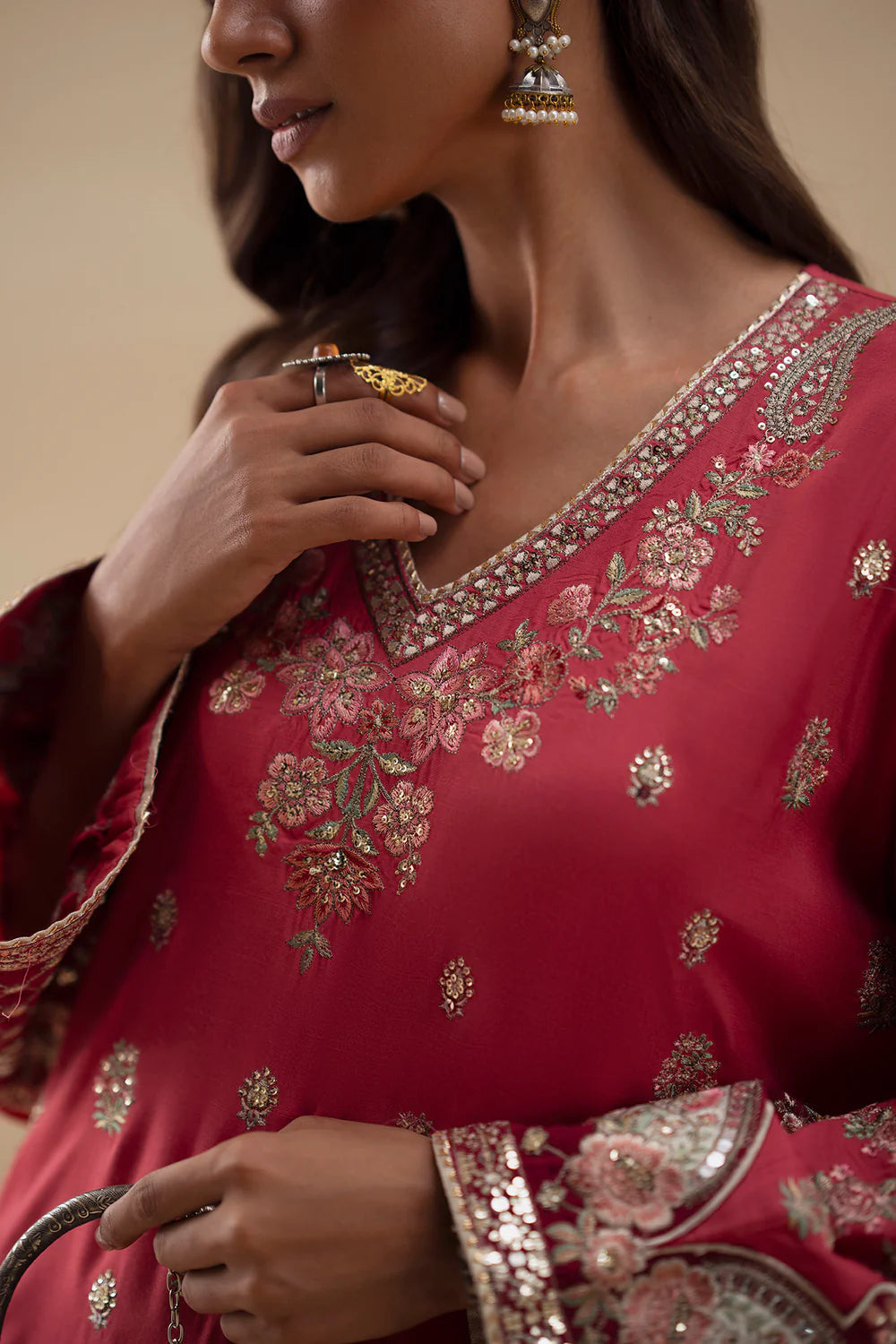 Ethnc |Boutique Collection AW '25 Drop II - EMBROIDERED SUIT | E0942/104/414