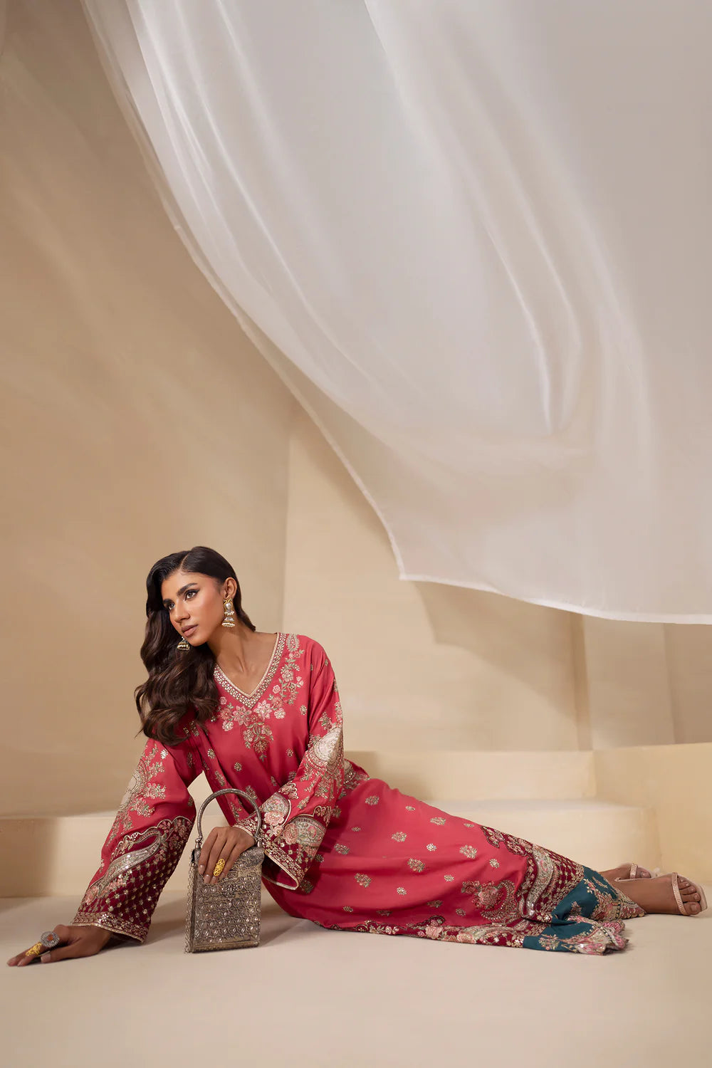 Ethnc |Boutique Collection AW '25 Drop II - EMBROIDERED SUIT | E0942/104/414