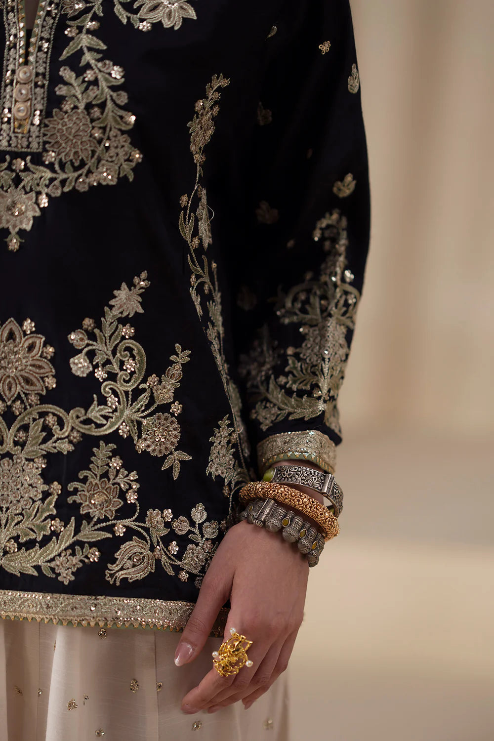 Ethnc Boutique Collection AW '25 Drop II - EMBROIDERED SUIT | E0940/104/901