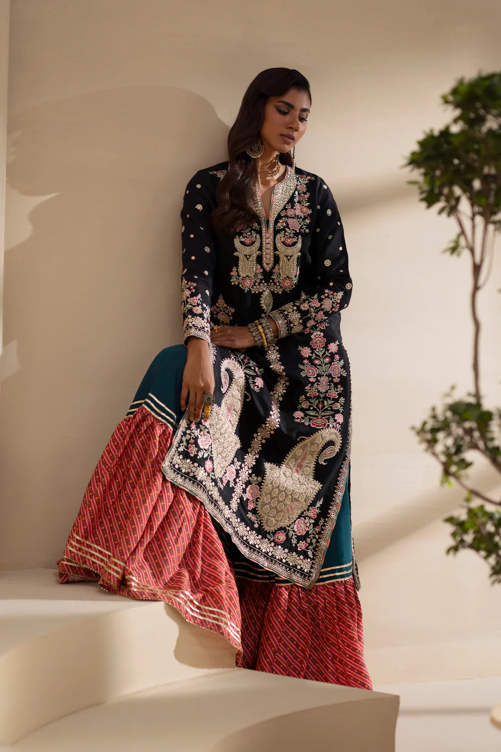 Ethnc |Boutique Collection AW '25 Drop II - EMBROIDERED SUIT | E0900/104/902