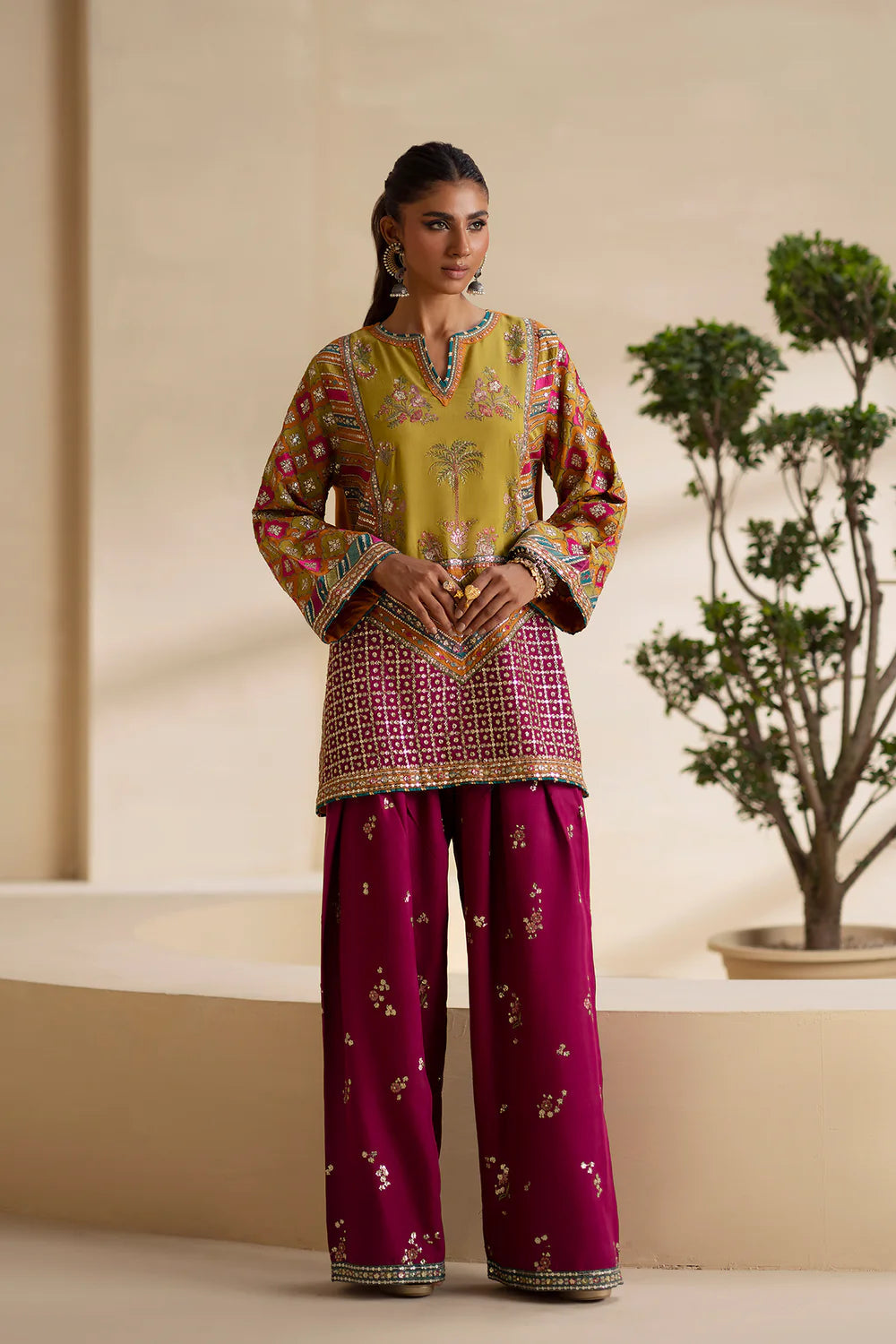 Ethnc| Boutique Collection AW '25 Drop II - EMBROIDERED SUIT | E0918/104/111