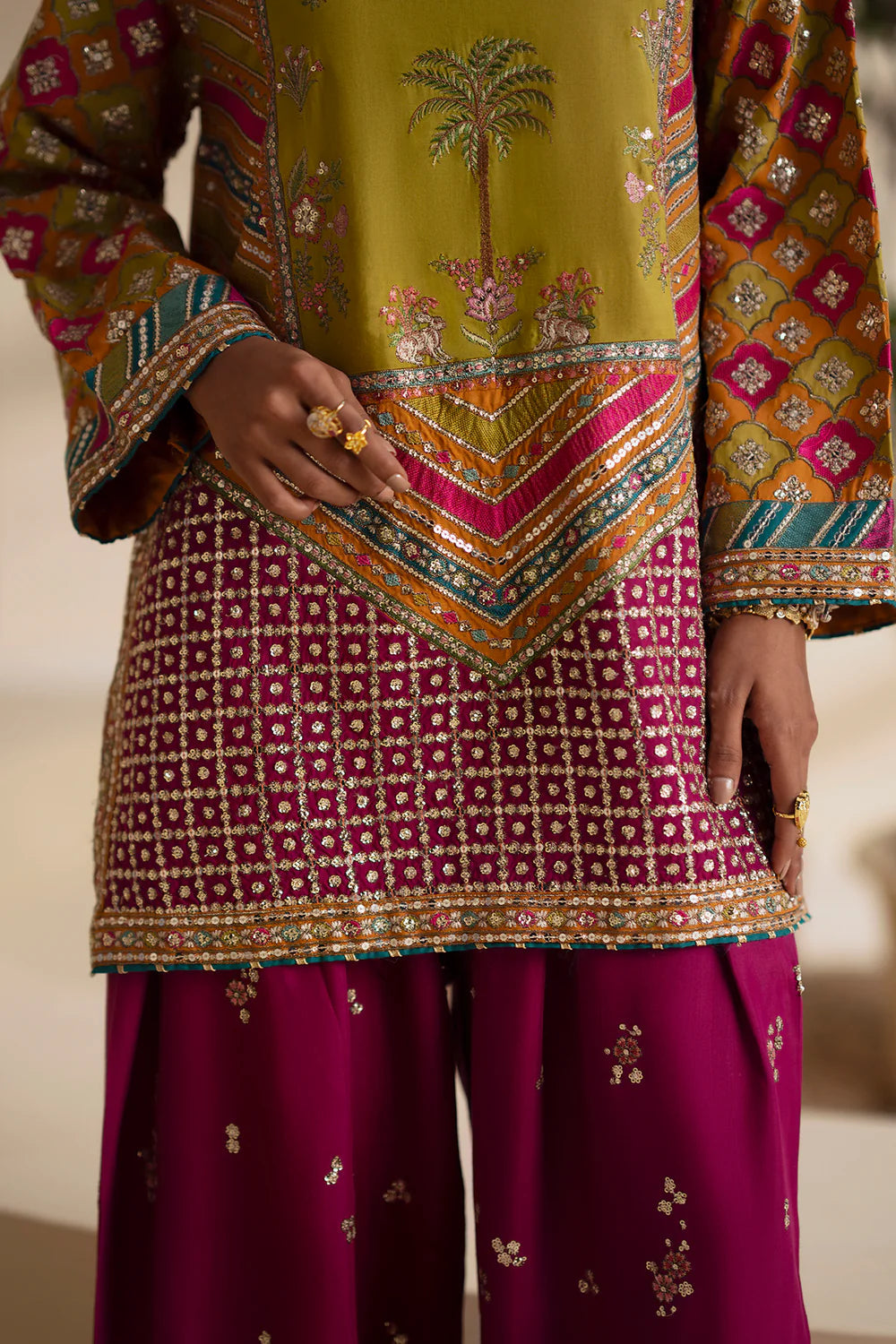 Ethnc| Boutique Collection AW '25 Drop II - EMBROIDERED SUIT | E0918/104/111