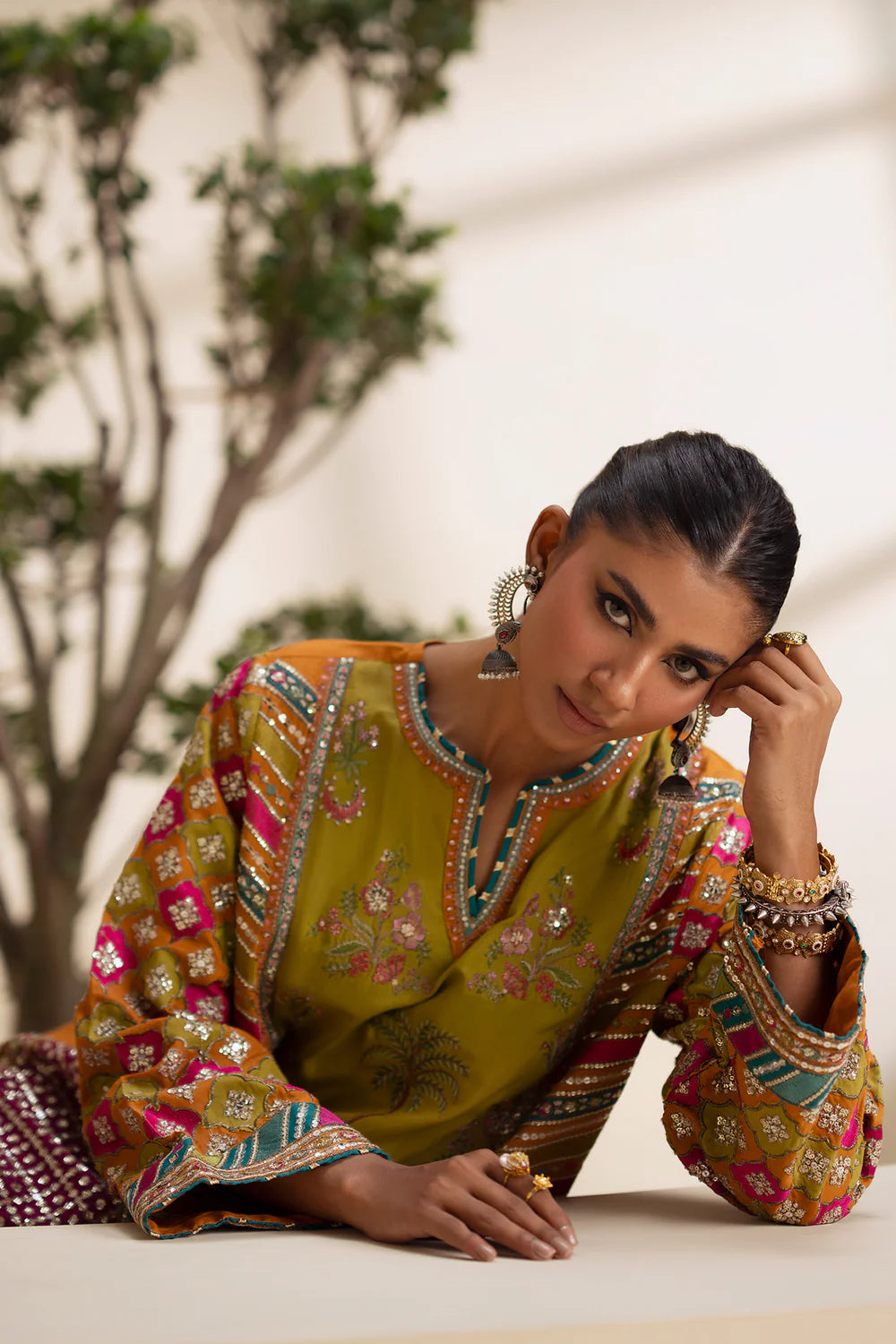 Ethnc| Boutique Collection AW '25 Drop II - EMBROIDERED SUIT | E0918/104/111