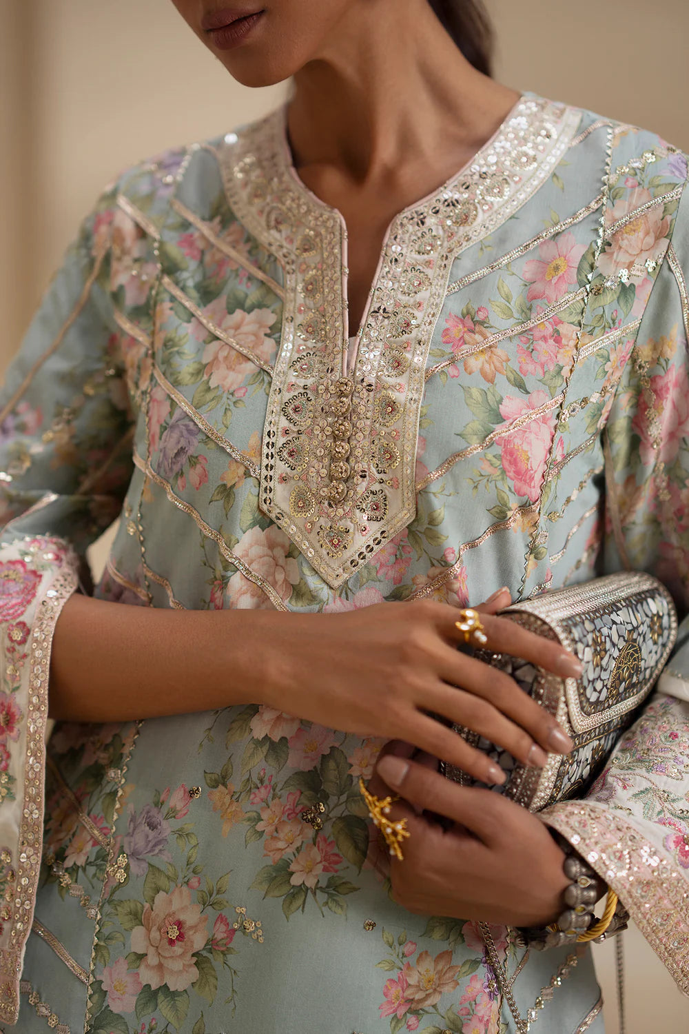Ethnc| Boutique Collection AW '25 Drop II - EMBROIDERED SUIT | E0917/104/721