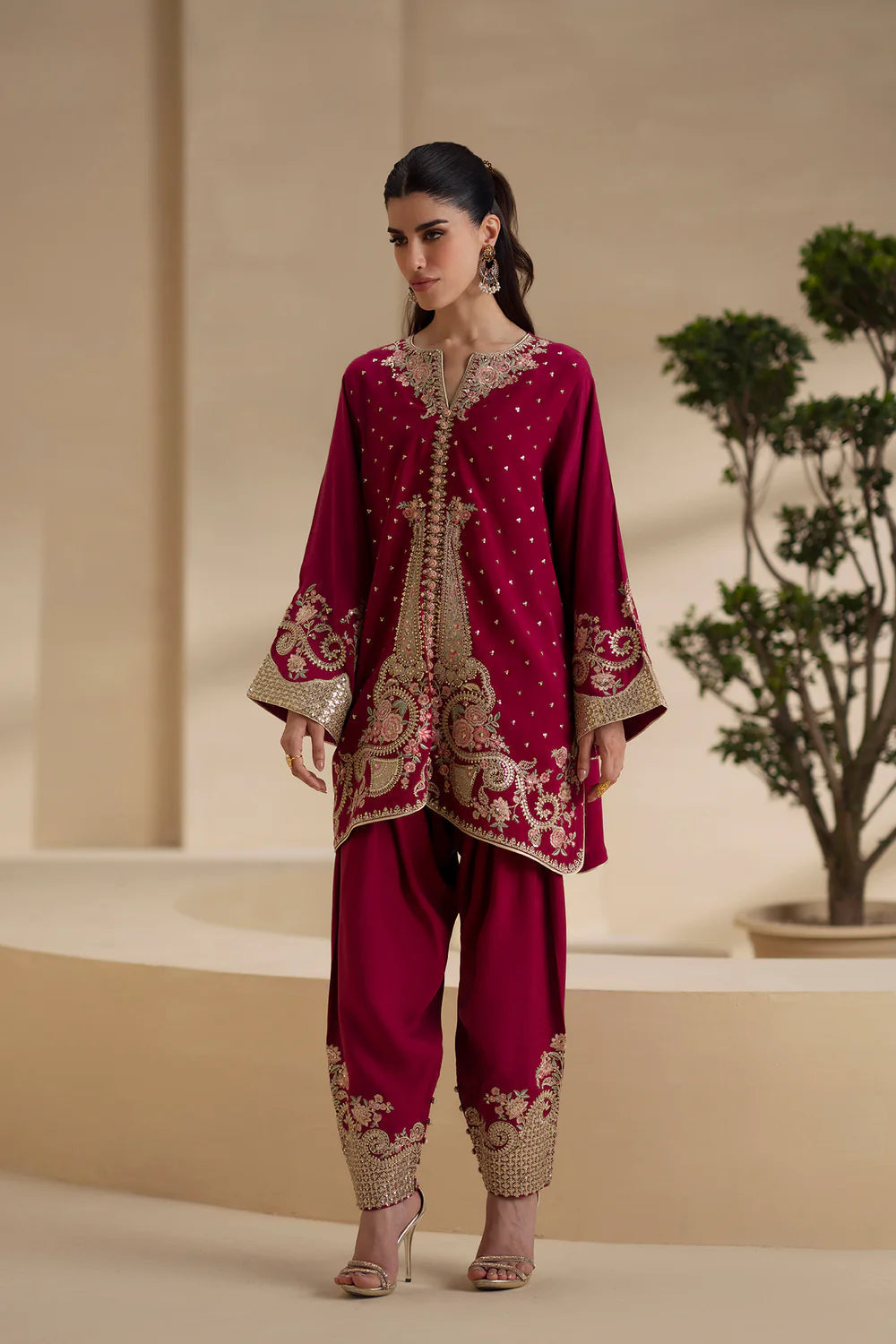 Ethnc| Boutique Collection AW '25 Drop II - EMBROIDERED SUIT | E0928/104/406