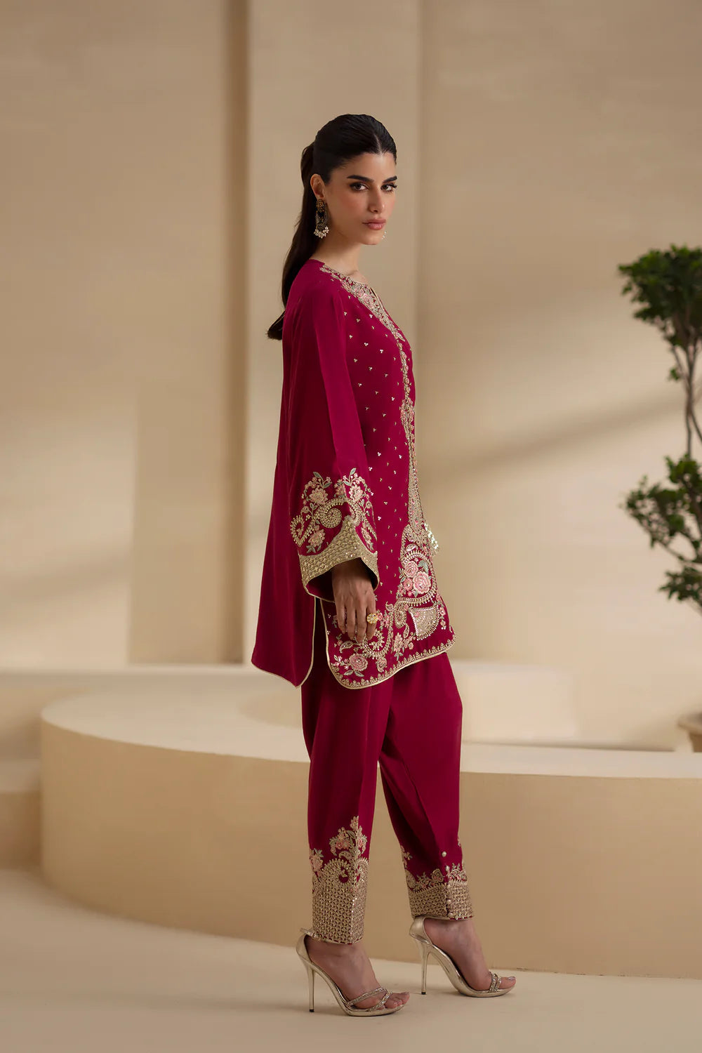 Ethnc| Boutique Collection AW '25 Drop II - EMBROIDERED SUIT | E0928/104/406