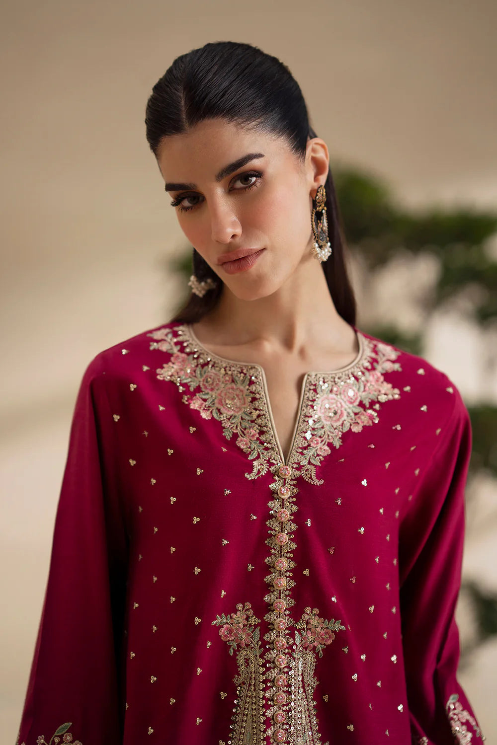 Ethnc| Boutique Collection AW '25 Drop II - EMBROIDERED SUIT | E0928/104/406