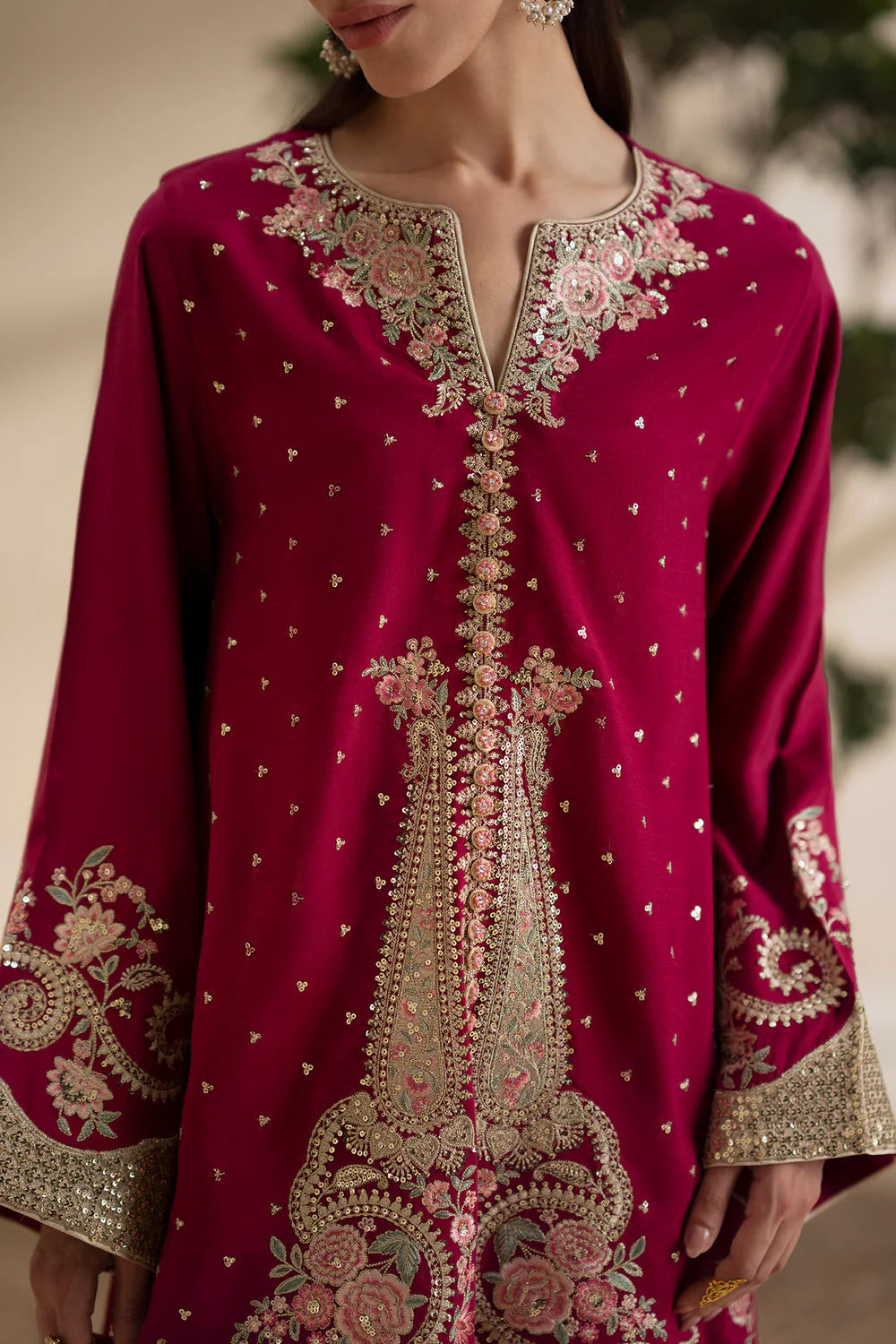 Ethnc| Boutique Collection AW '25 Drop II - EMBROIDERED SUIT | E0928/104/406