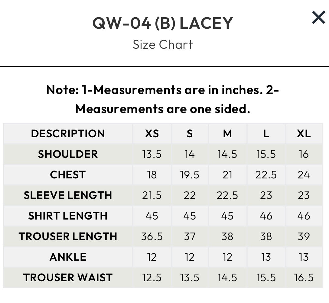 QALAMKAR | QPRINTS WINTER '25 -LACEY