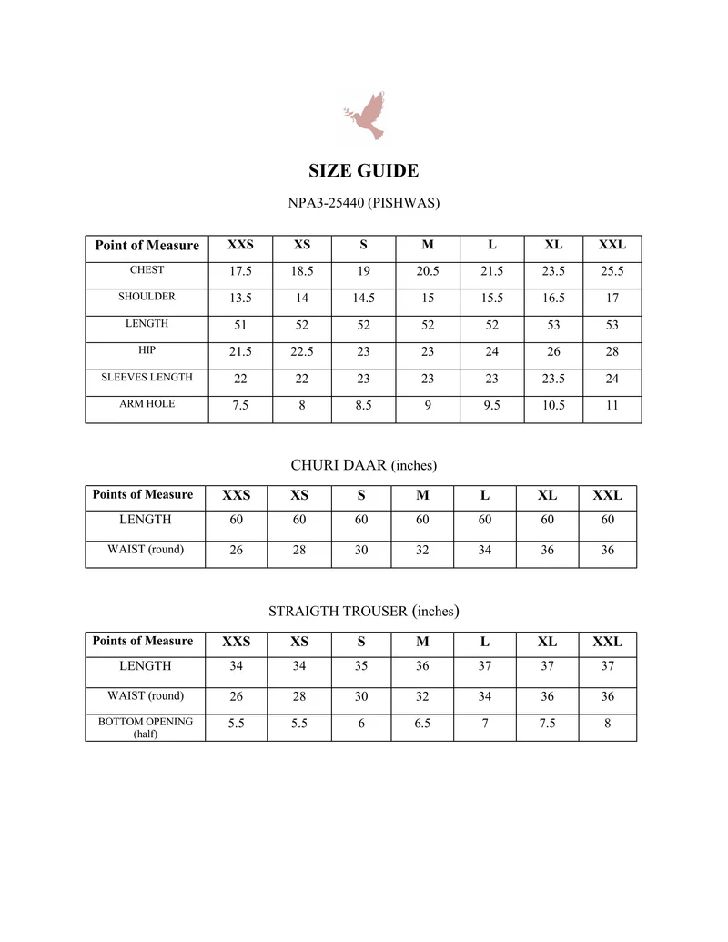 Zaib The Wedding Shop '25 - MIDNIGHT PISHWAS LUXURY WEDDING EDIT 2025 (NPA3-25440)