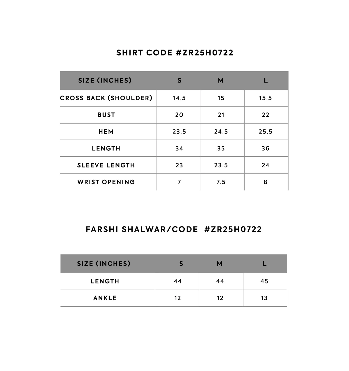 Zara Shahjahan Handcrafted Edit III SS '25 - ZR25H0722