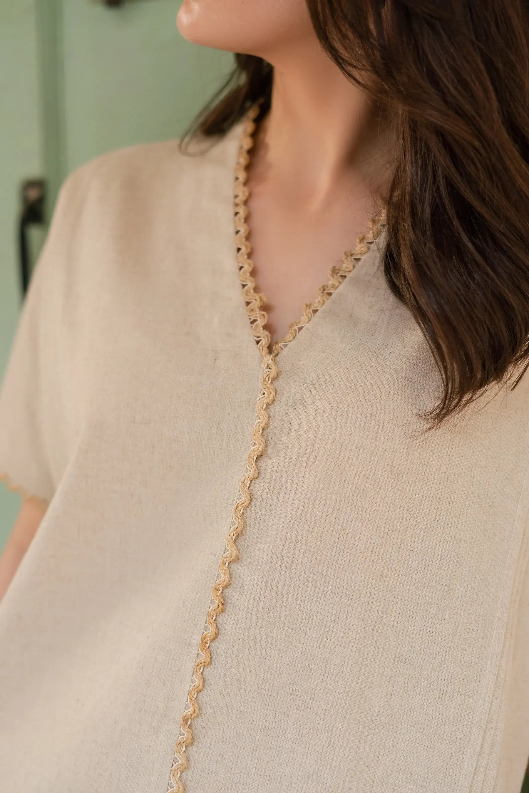 STUDIO MEHAR |FALL '25 COLLECTION -ALMOND BUFF MATCHING SET