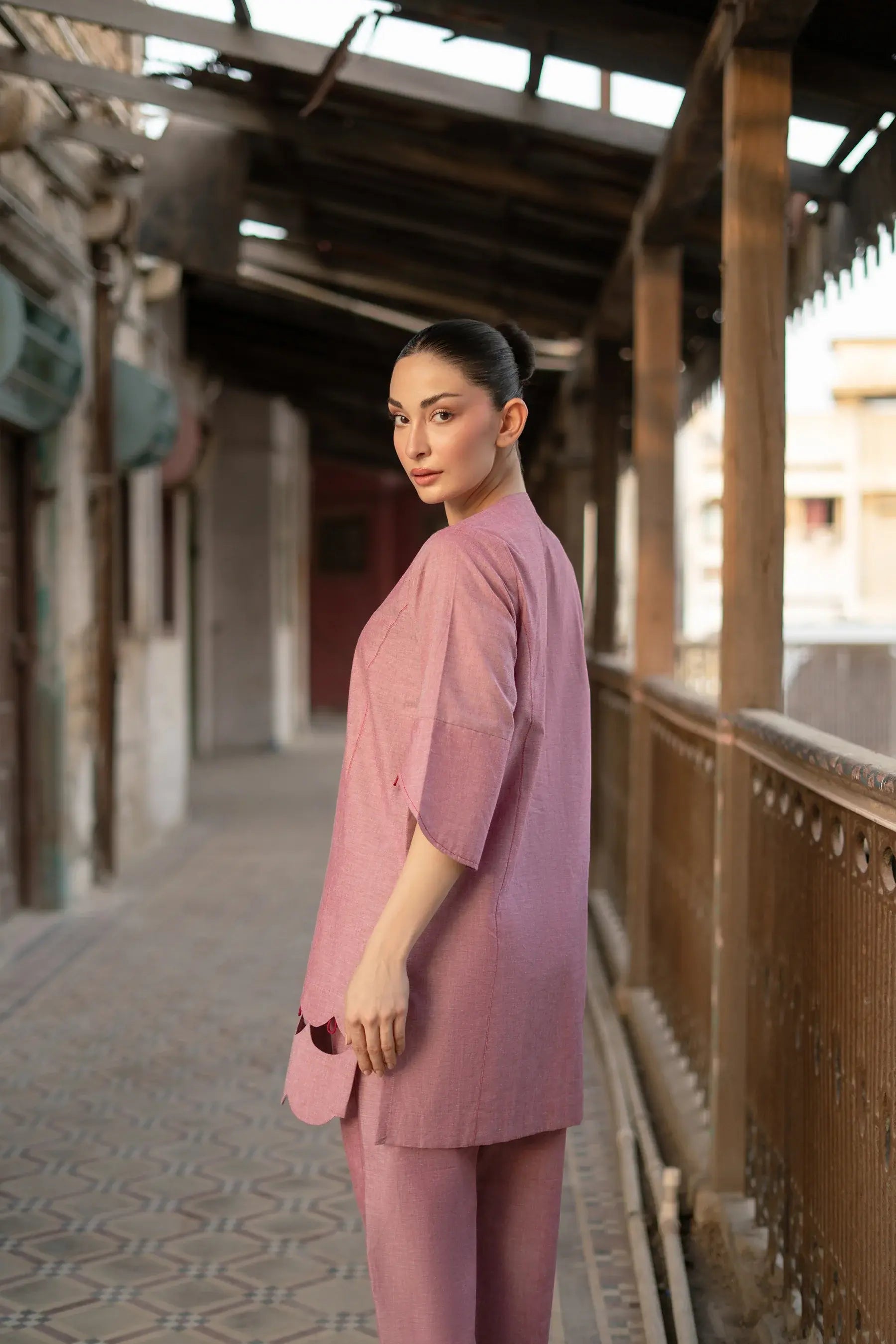 Studio Mehr  | Fall  '25 Collection  - Beet Root Matching Set