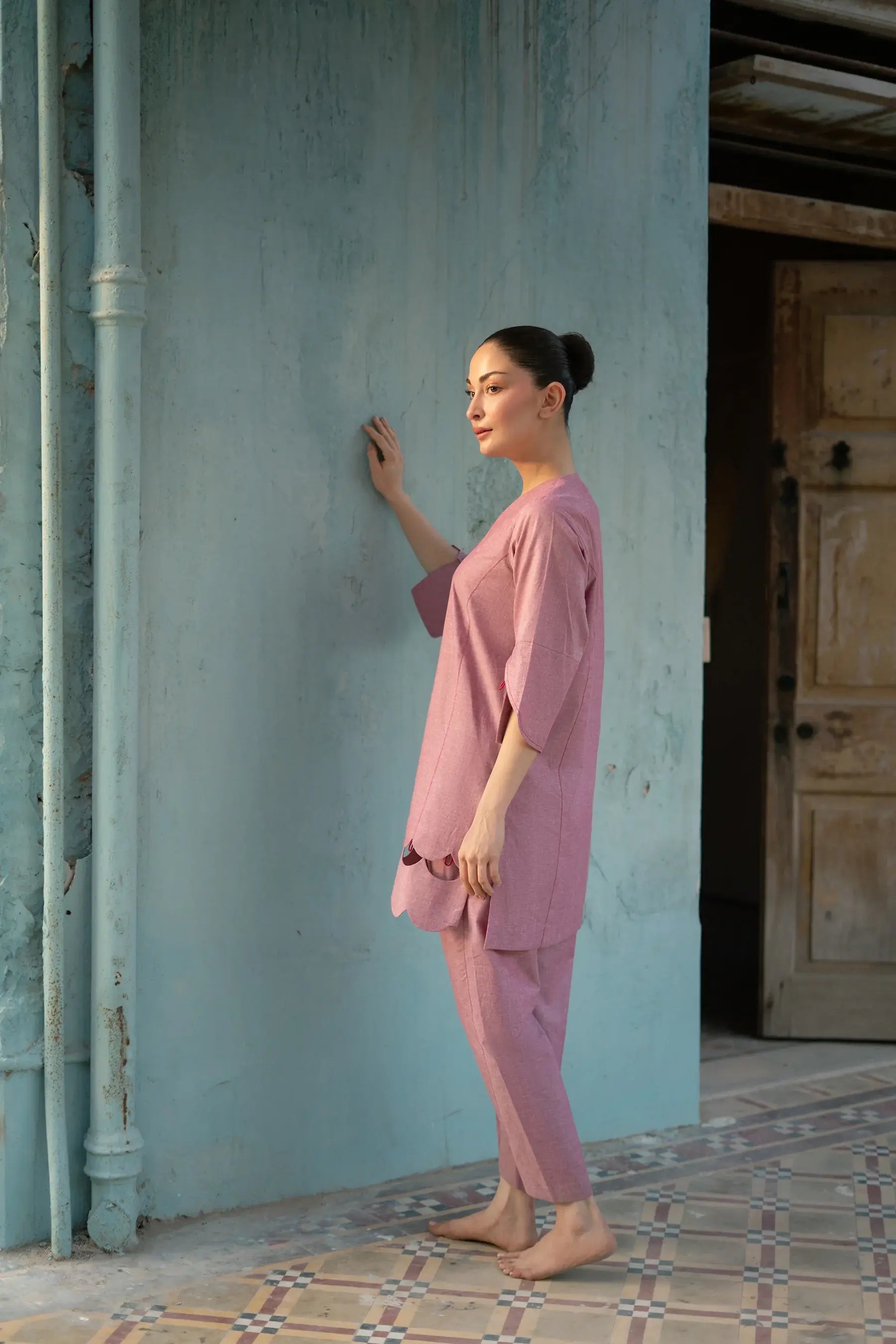 Studio Mehr  | Fall  '25 Collection  - Beet Root Matching Set