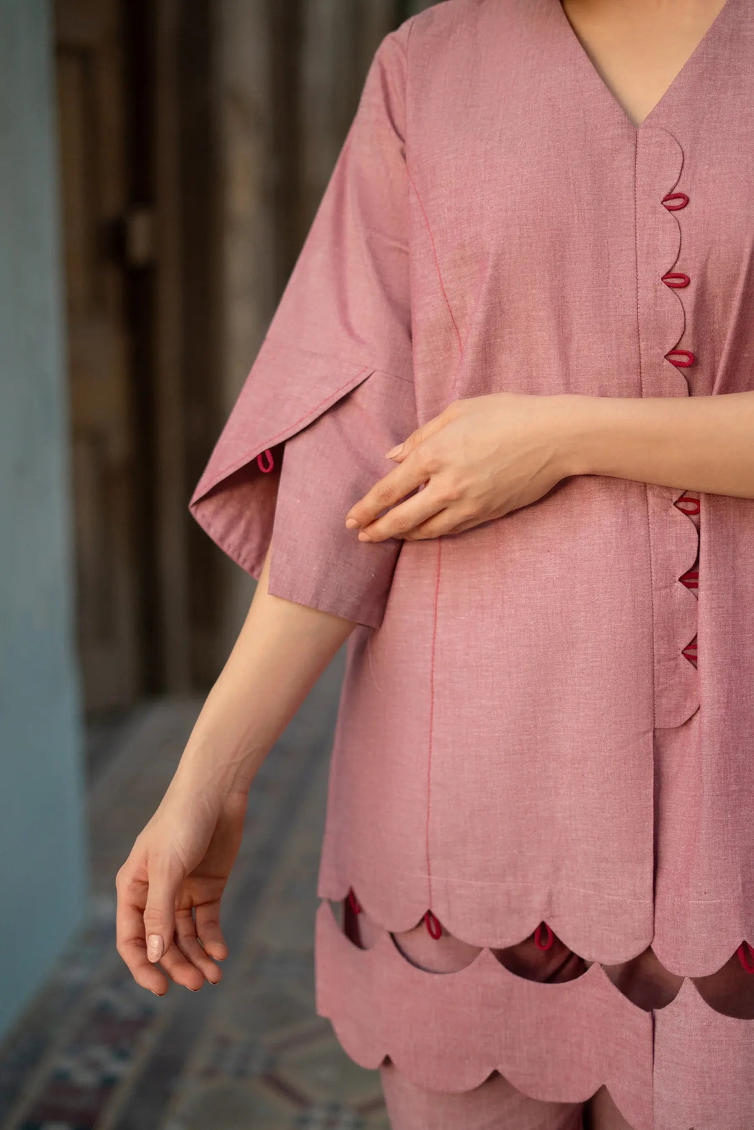 Studio Mehr  | Fall  '25 Collection  - Beet Root Matching Set