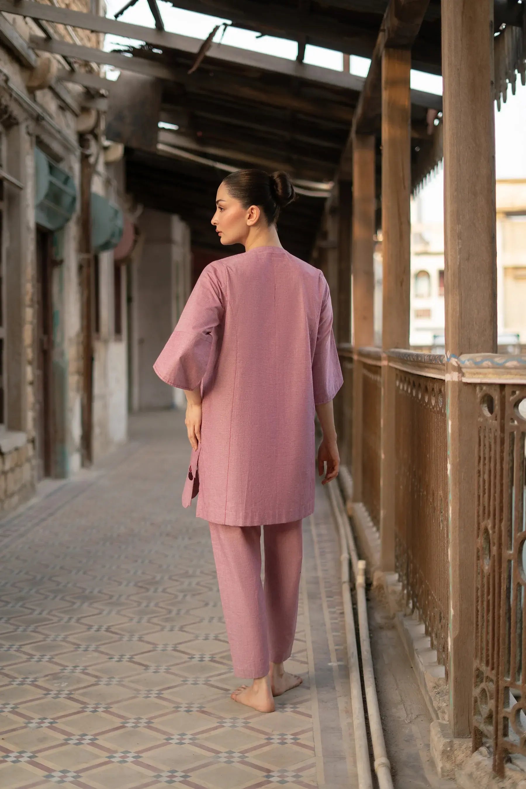 Studio Mehr  | Fall  '25 Collection  - Beet Root Matching Set