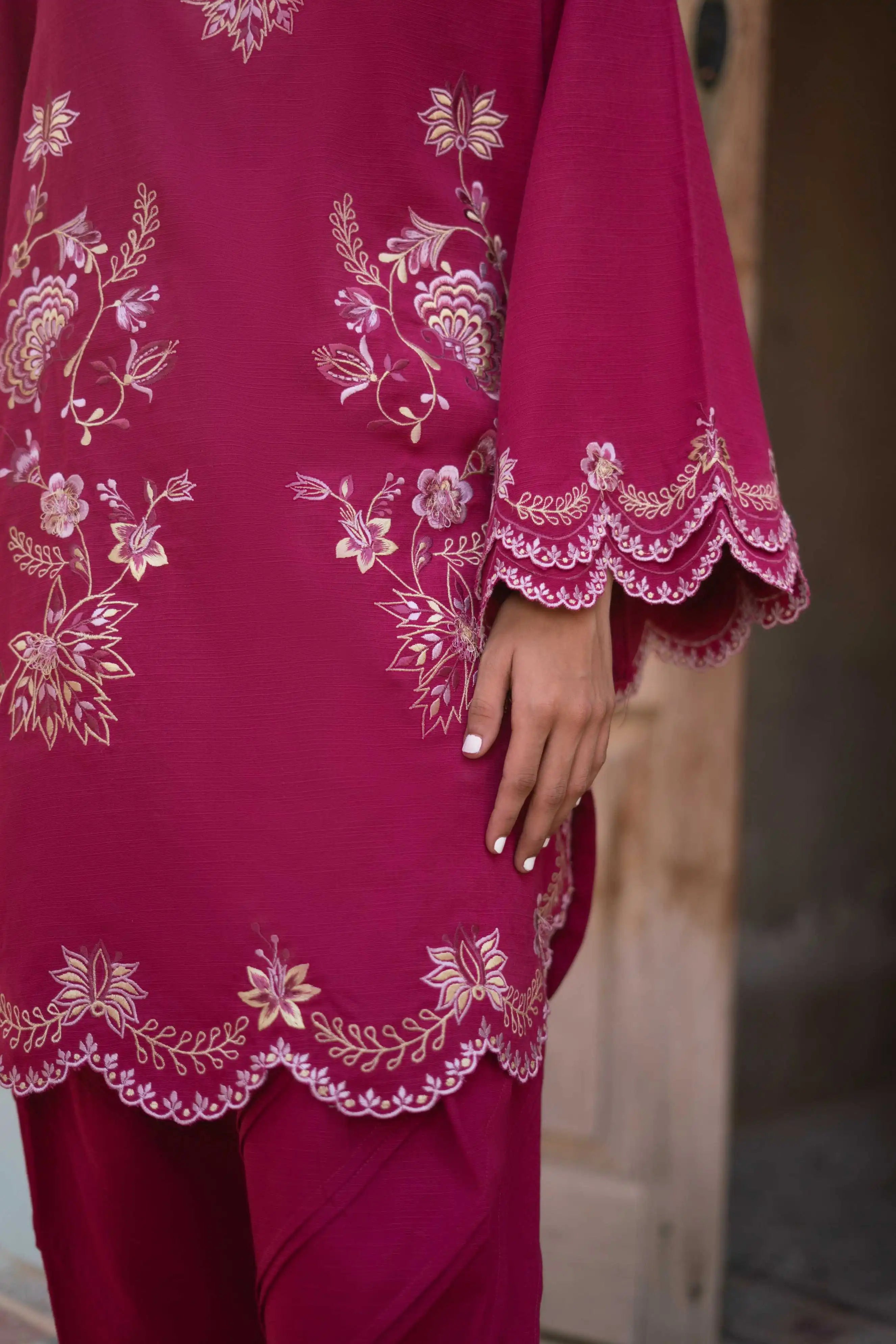 Studio Mehr | Fall '25 - Berry Brust Matching Set