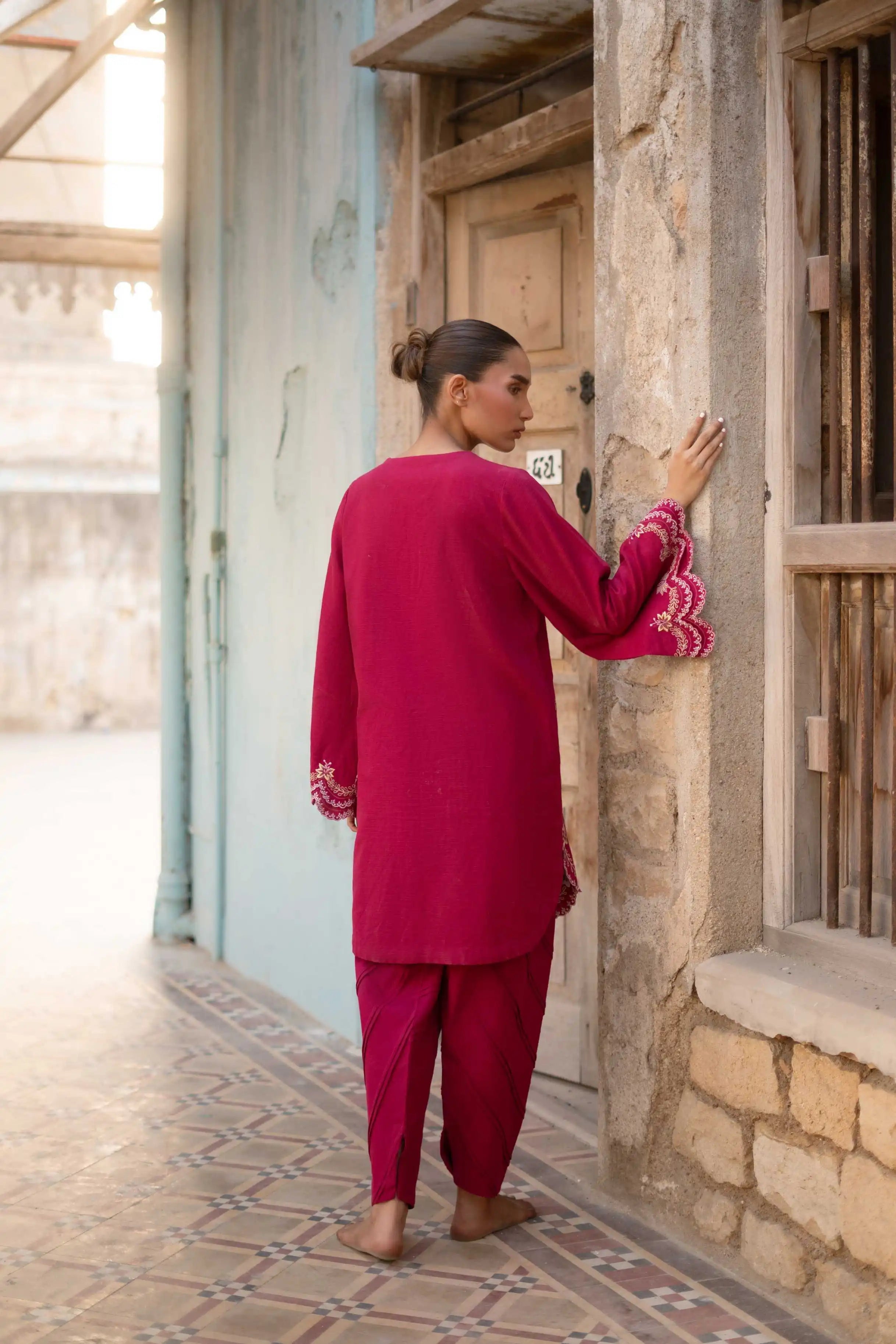 Studio Mehr | Fall '25 - Berry Brust Matching Set