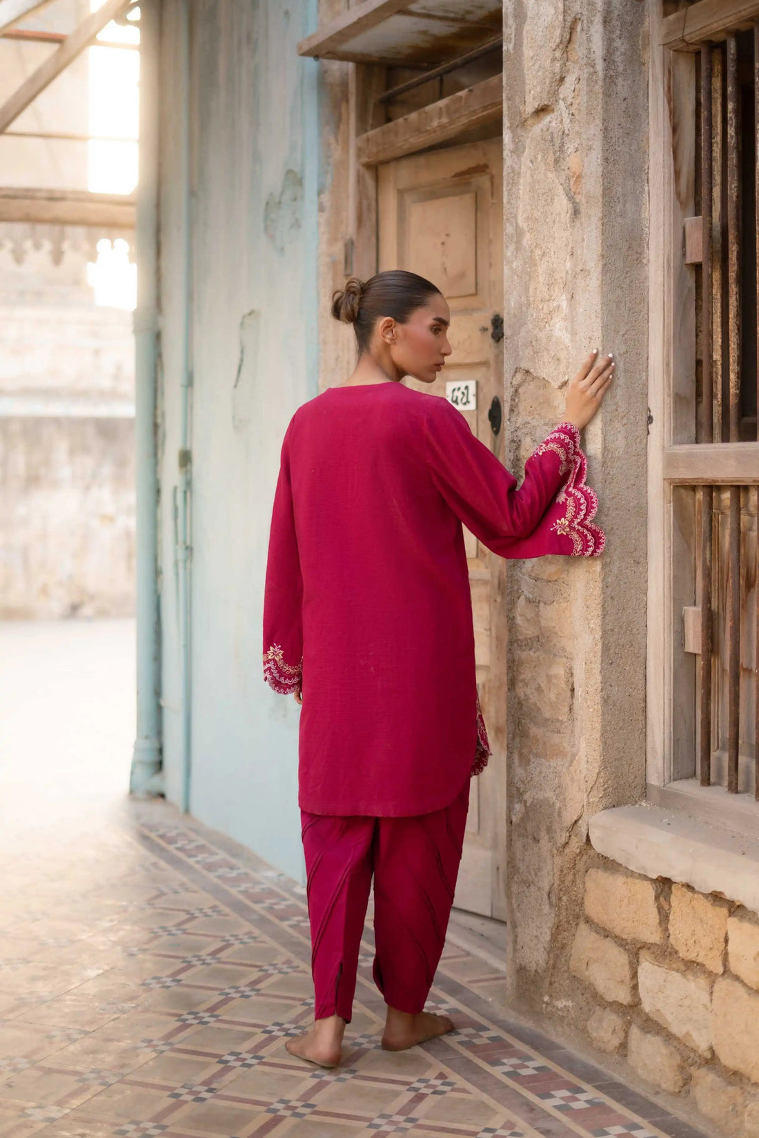 Studio Mehr | Fall '25 - Berry Brust Matching Set