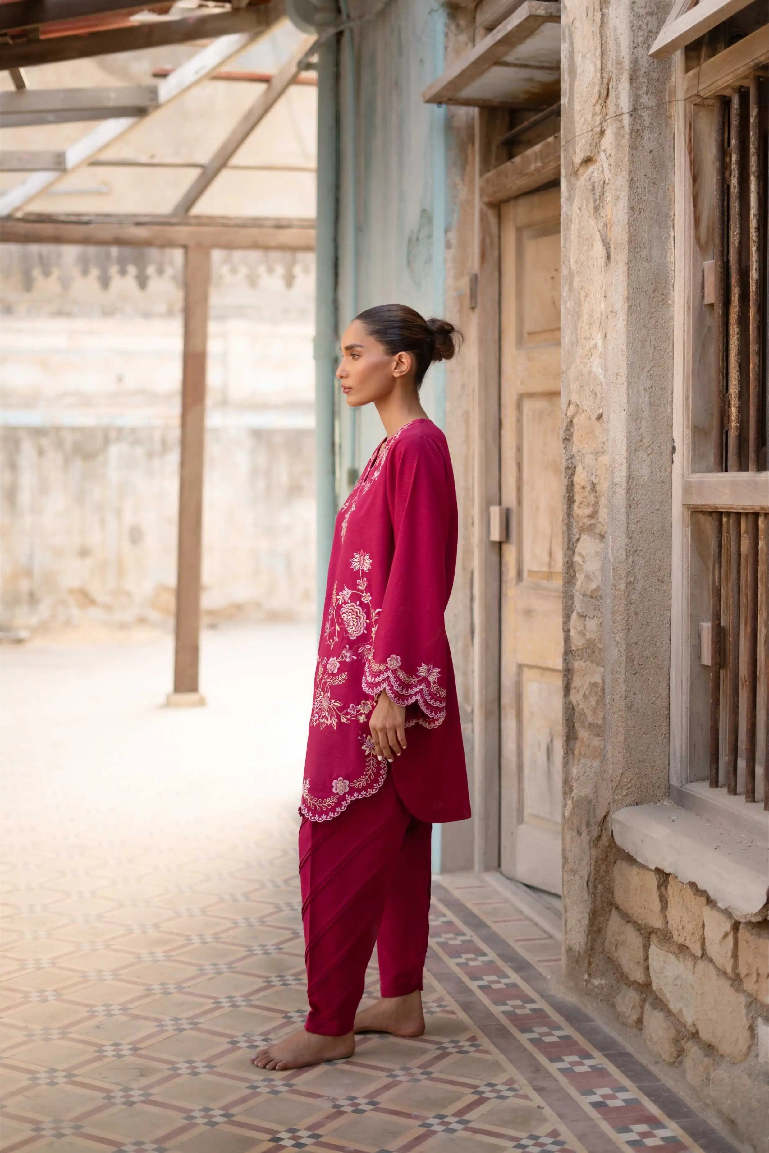 Studio Mehr | Fall '25 - Berry Brust Matching Set