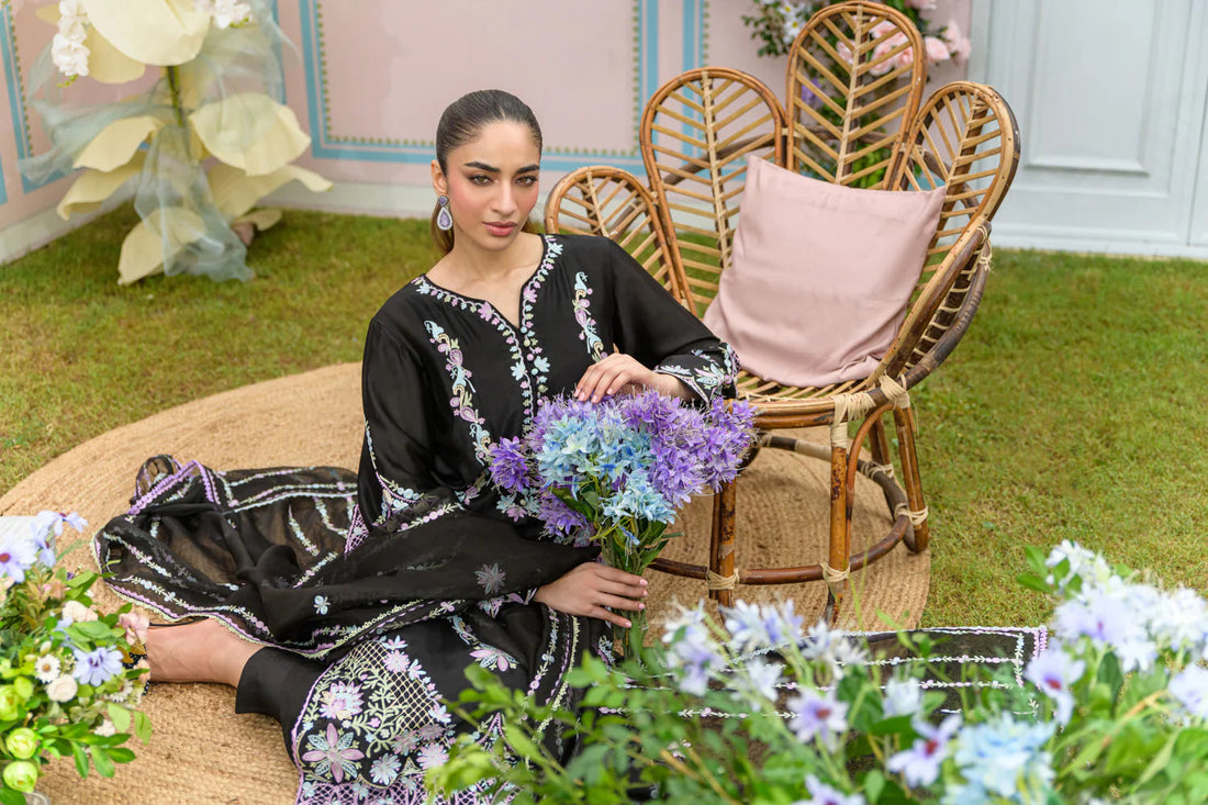 Flairs Studio| Zarayna-Festive Formals '25 - Black Coffee