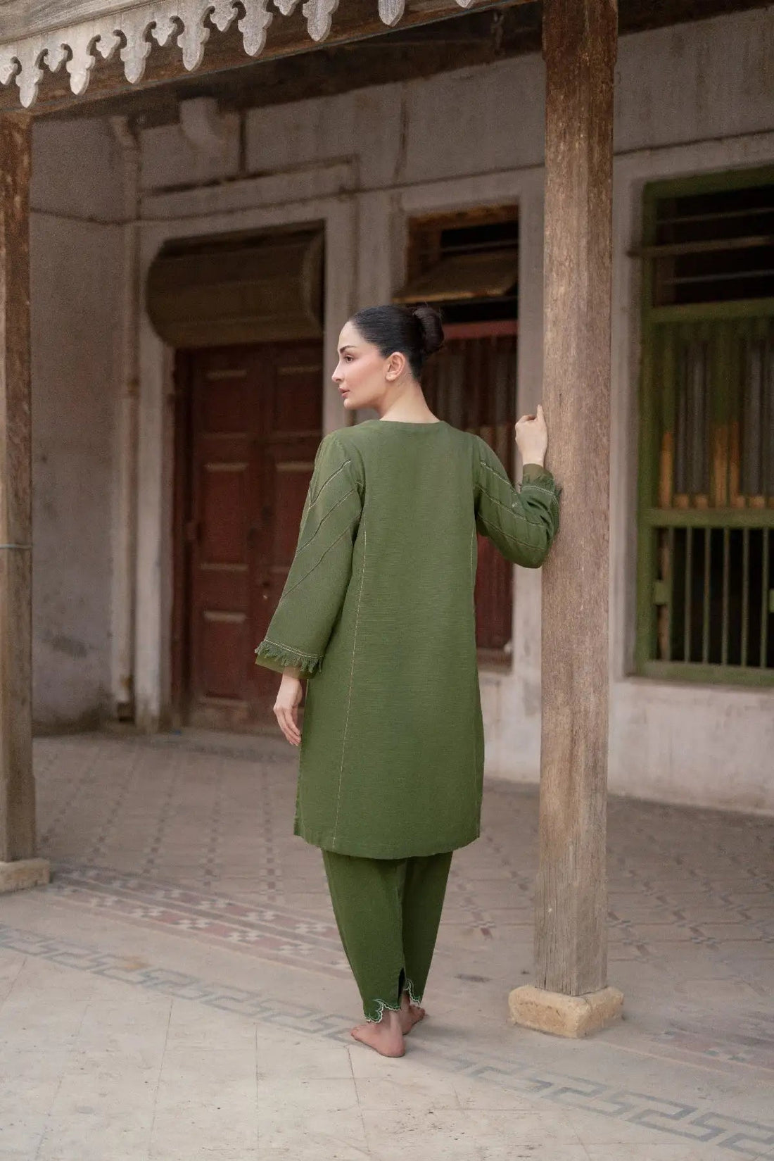 Studio Mehr | Fall  '25 Collection  - Burning Leaf Matching Set