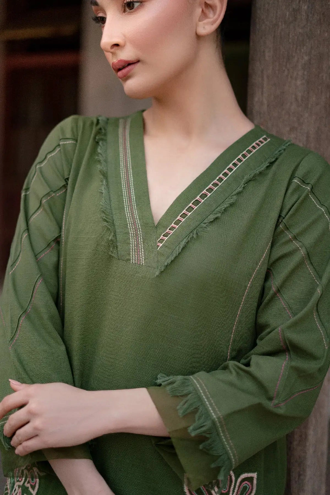 Studio Mehr | Fall  '25 Collection  - Burning Leaf Matching Set