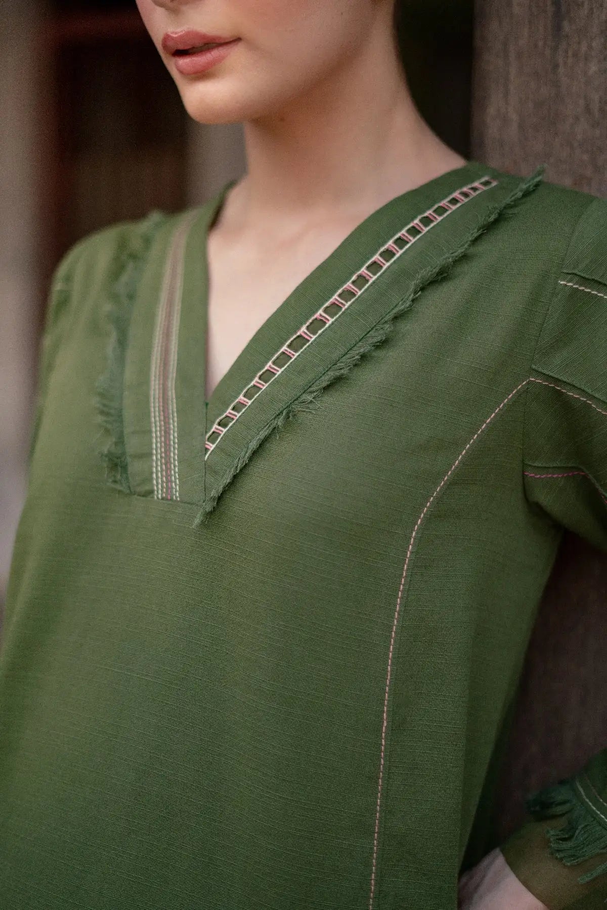 Studio Mehr | Fall  '25 Collection  - Burning Leaf Matching Set