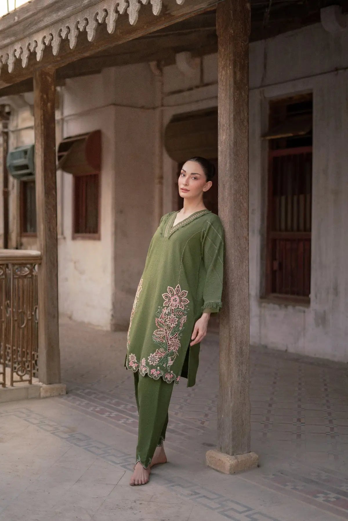 Studio Mehr | Fall  '25 Collection  - Burning Leaf Matching Set