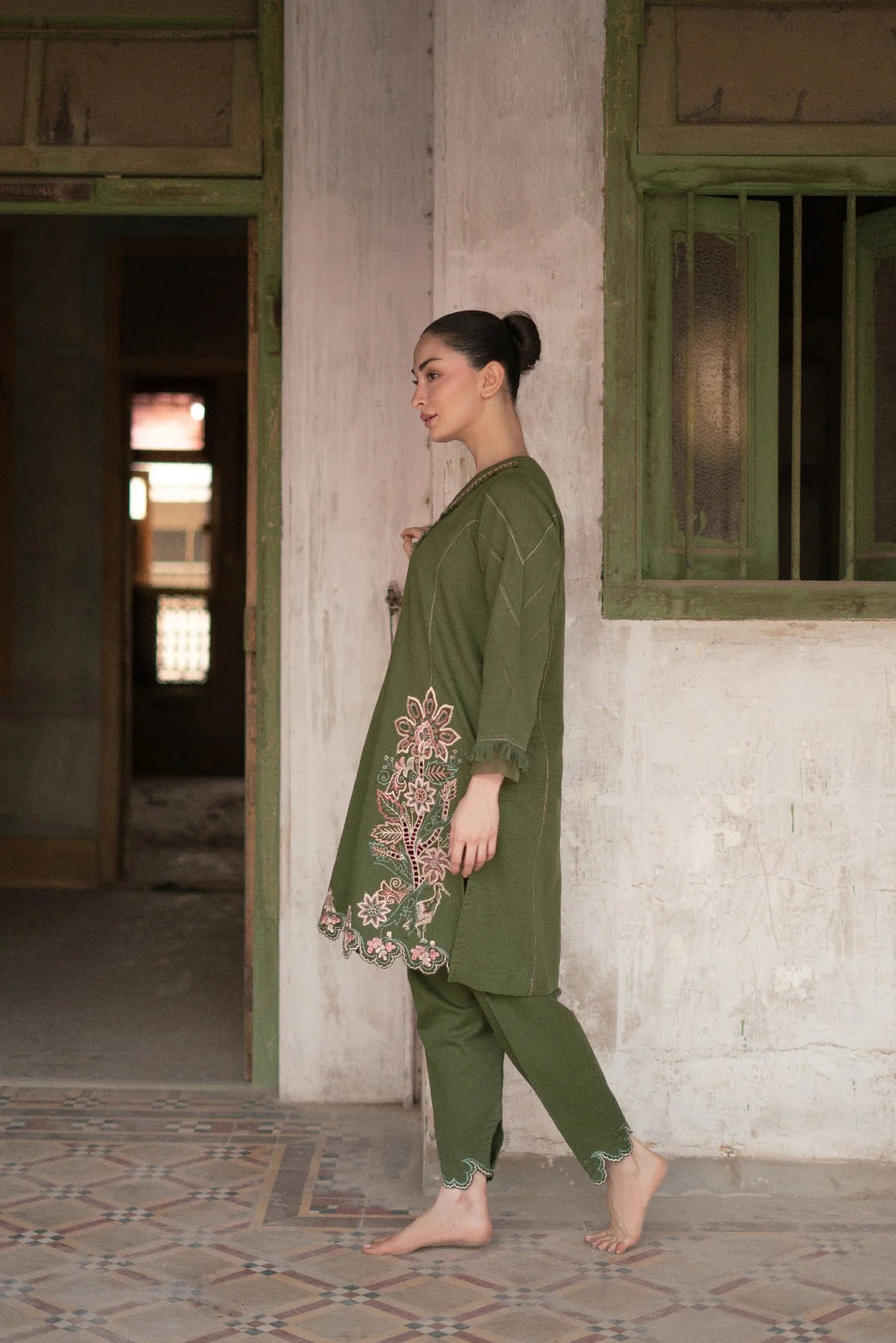 Studio Mehr | Fall  '25 Collection  - Burning Leaf Matching Set