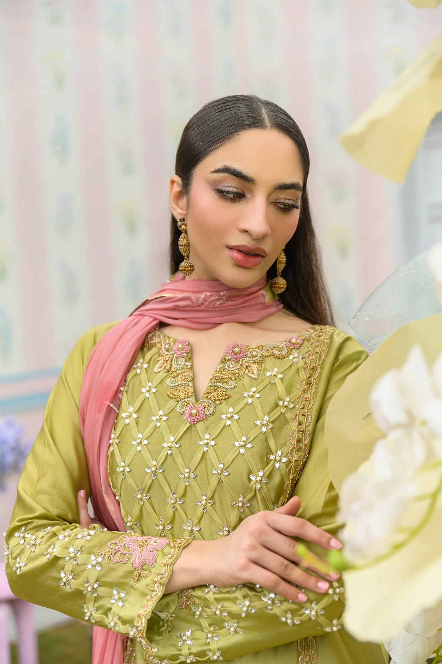 Flairs Studio| Zarayna-Festive Formals '25 - Champagne Toast