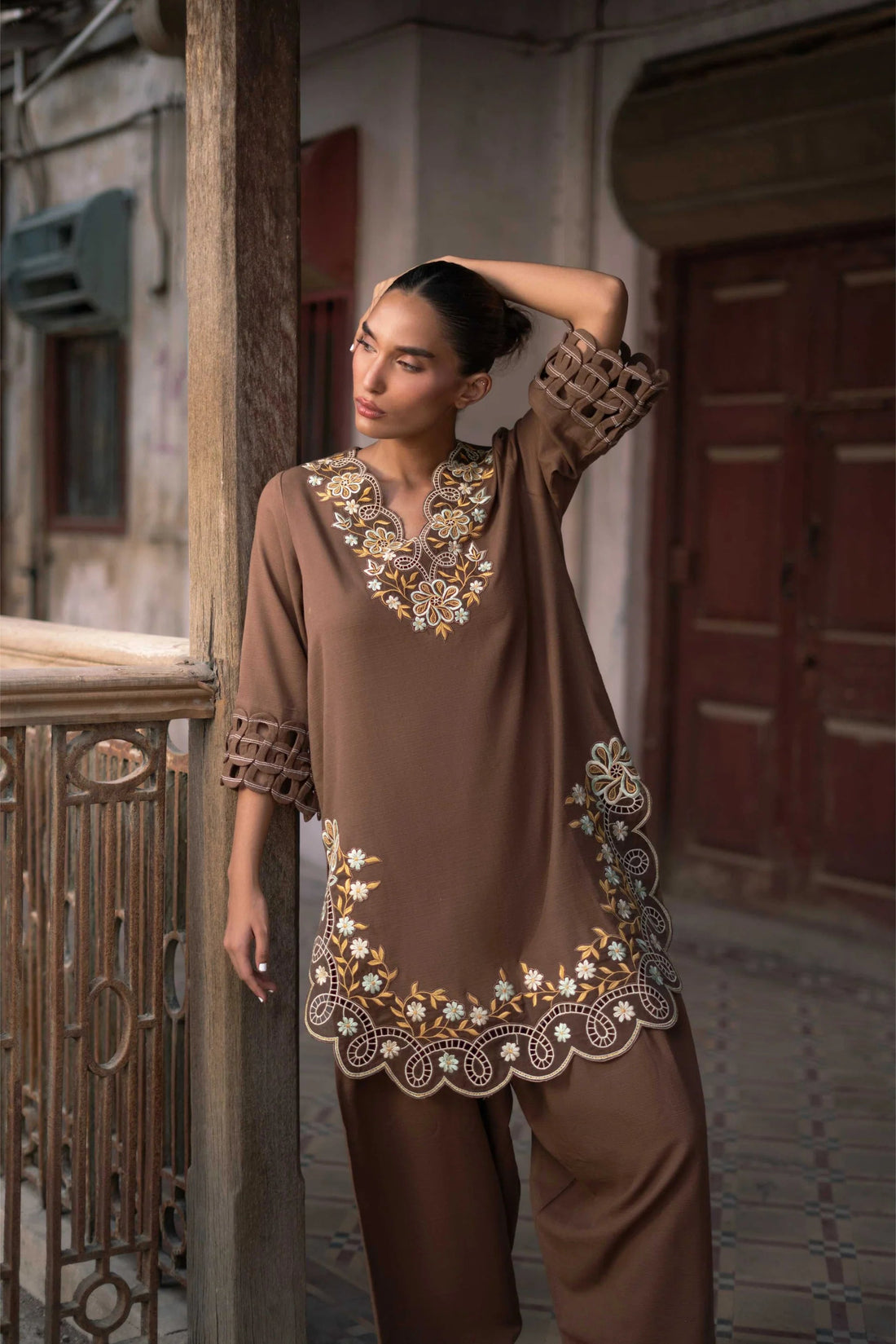 Studio Mehr Fall Edit '25 - Copper Brown Matching Set