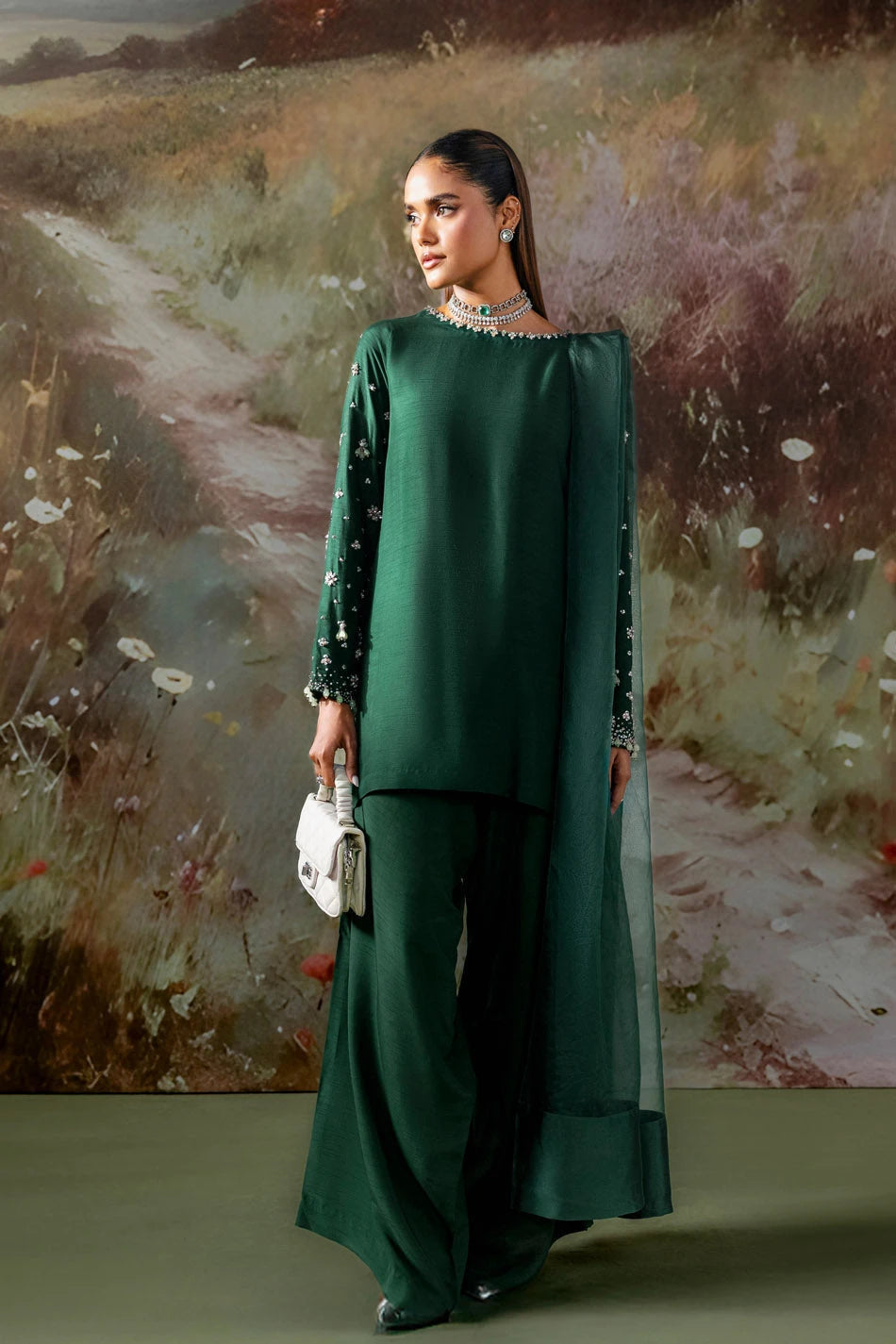 Ammara Khan| Solenne '25 - Emerald Bling (D-07)
