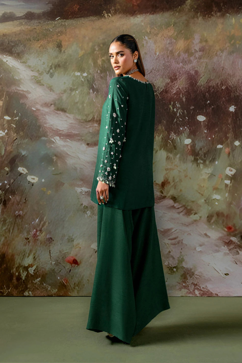 Ammara Khan| Solenne '25 - Emerald Bling (D-07)