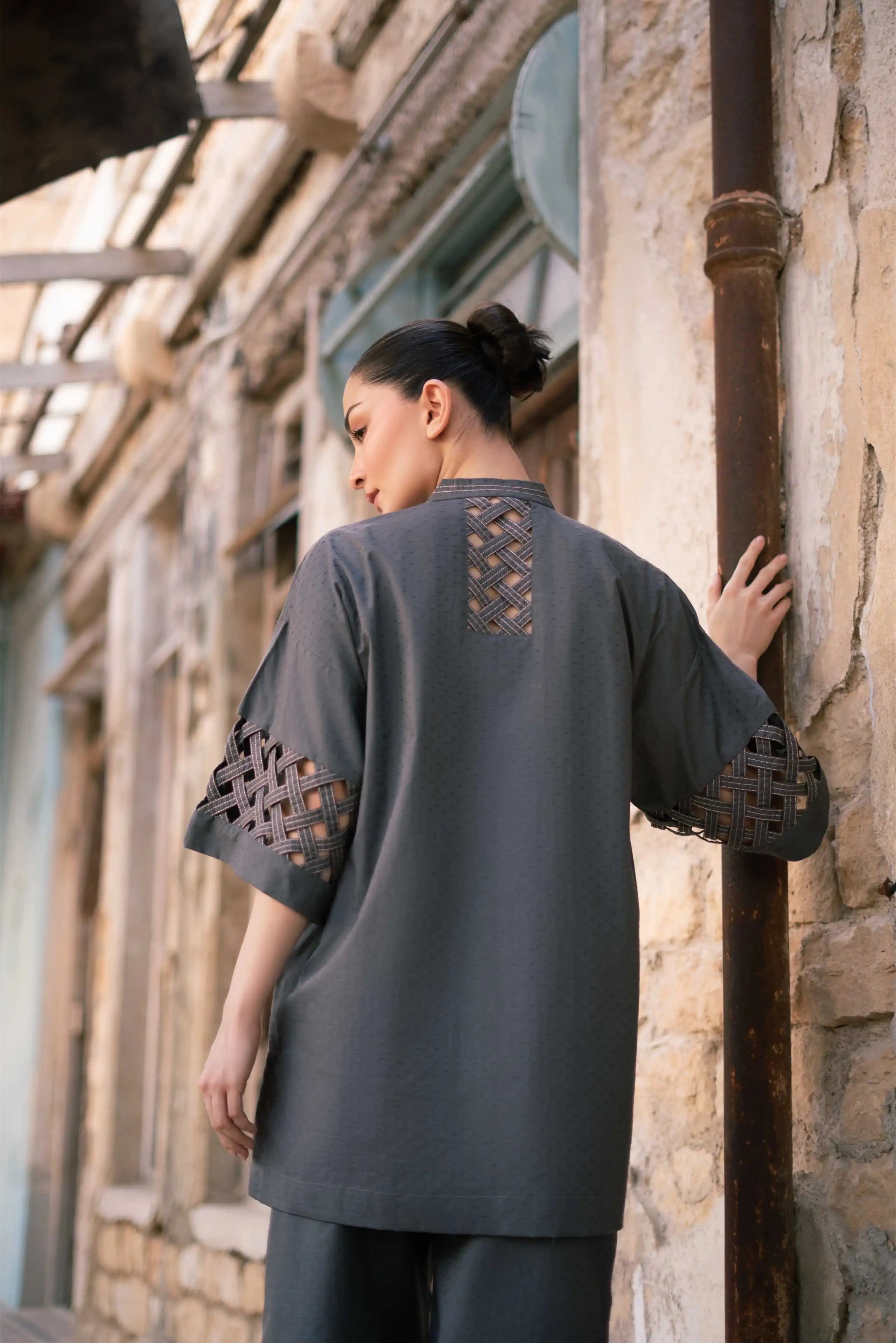 Studio Mehr | Fall  '25 Collection  - Flinty Matching Set