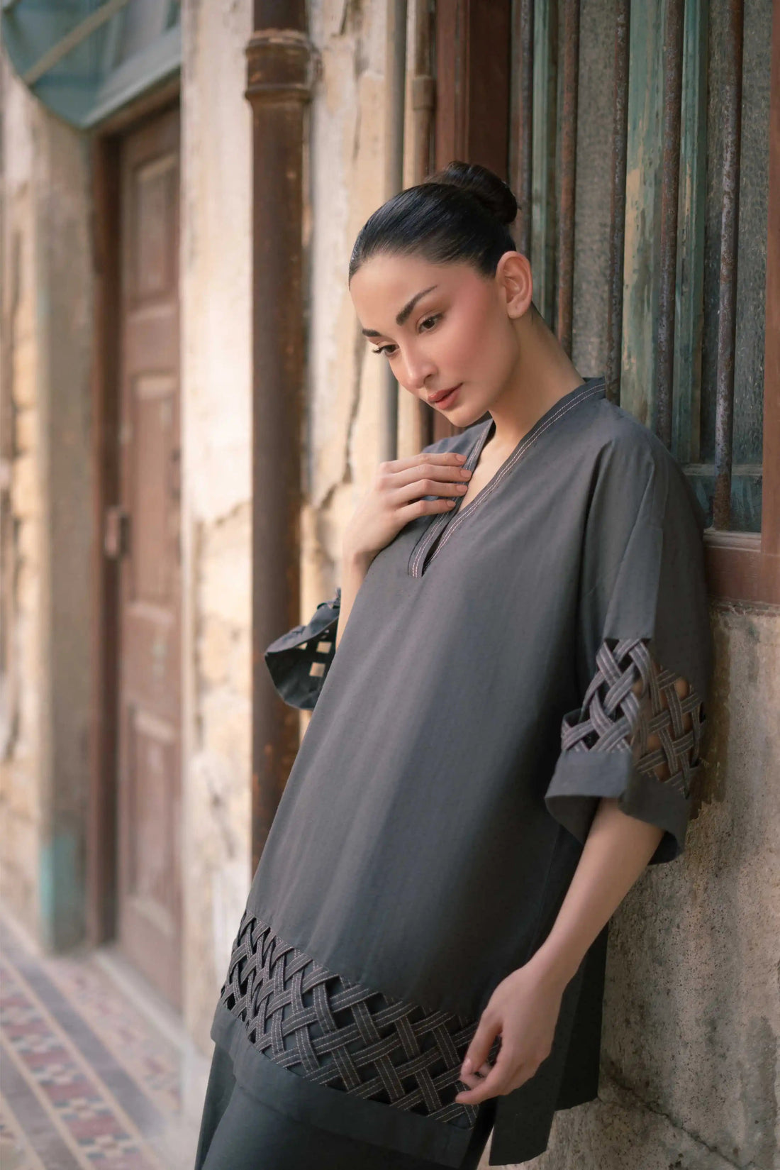 Studio Mehr | Fall  '25 Collection  - Flinty Matching Set