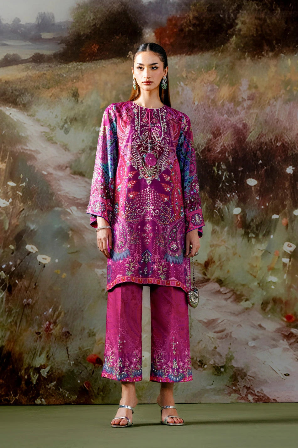 Ammara Khan| Solenne '25 - Fuchsia Radiance (D-13)