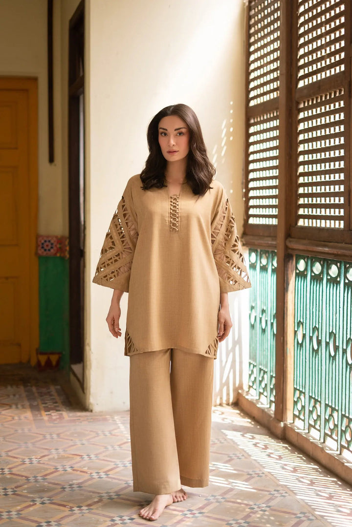 Studio Mehr |  Fall  '25 Collection  - Honey Wheat Matching Set