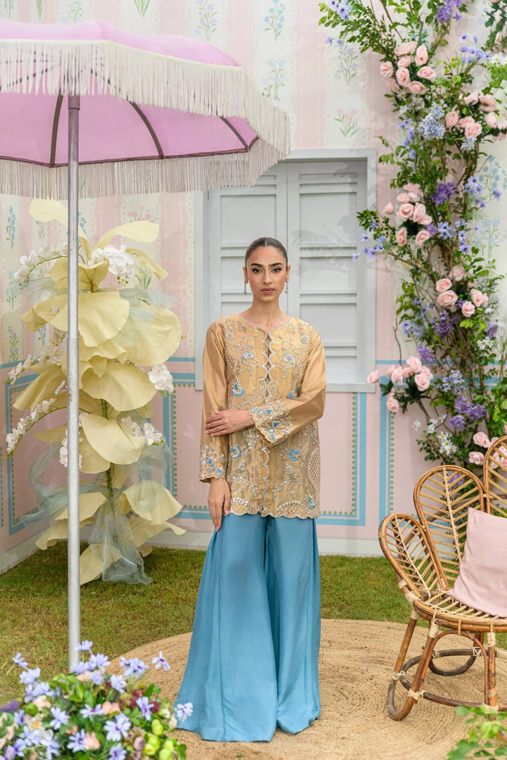 Flairs Studio| Zarayna-Festive Formals '25 - Icy Lama