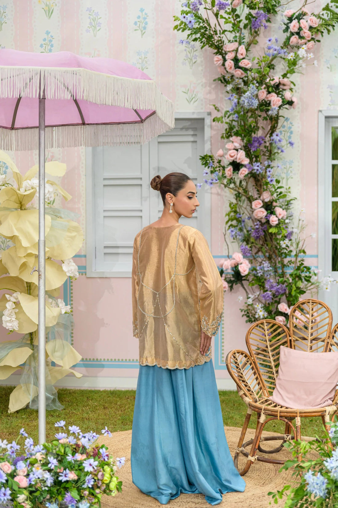 Flairs Studio| Zarayna-Festive Formals '25 - Icy Lama