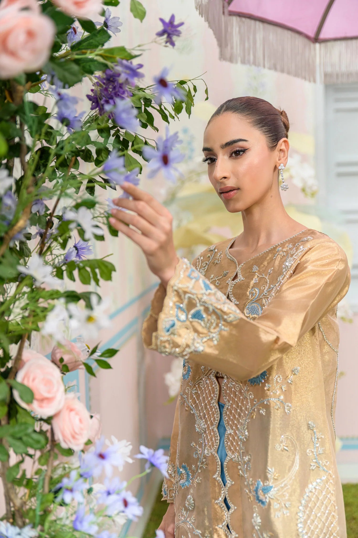 Flairs Studio| Zarayna-Festive Formals '25 - Icy Lama